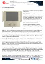 Waterproof Stainless steel panel mount touchpad