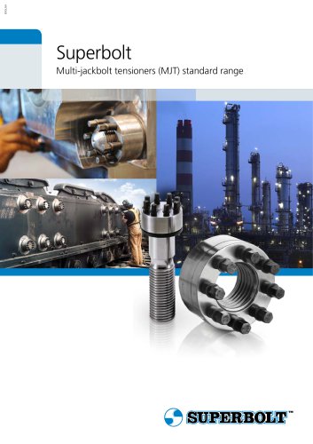 Superbolt Multijackbolt tensioners standard range brochure