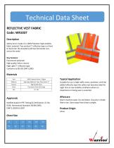 REFLECTIVE VEST FABRIC Code: WR1037