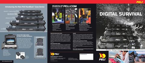 Peli Digital Protection Cases brochure 2012