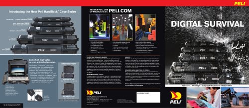 Peli Digital Protection Cases brochure 2012