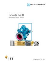 Goulds 3400 Double Suction Pumps