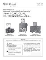 Domestic or Hoffman Condensate Units Series SCC, CC, HC, CS, HS, CB, CBE