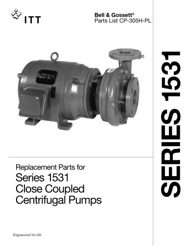 Series 1531 Close Coupled Pumps