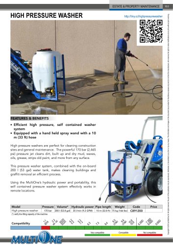 HIGH PRESSURE WASHER