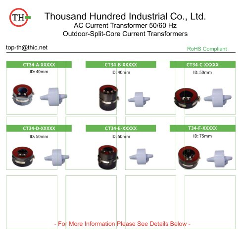 Outdoor-Split Core Current Transformer