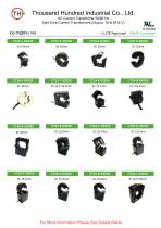 Split-Core Current Transformer CT24 Series(1A&5A&mV)