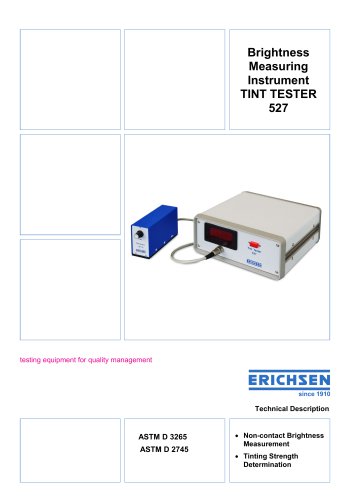 Technical Description Model 527