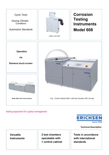 Technical Description Model 608