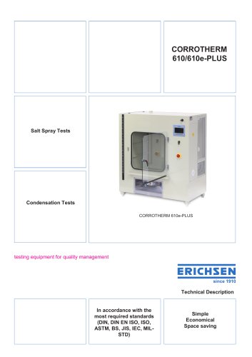 Technical Description Model 610 / 610 e-plus