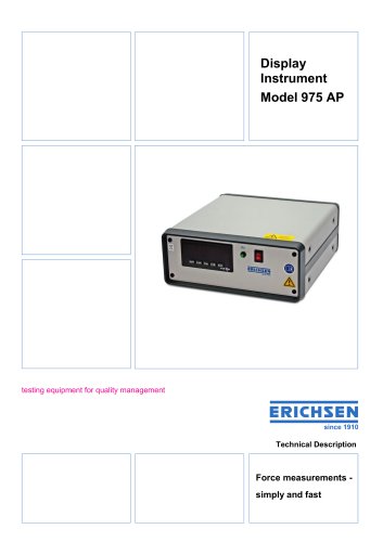 Technical Description Model 975 AP