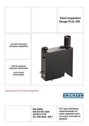 Technical Description P.I.G. Model 455