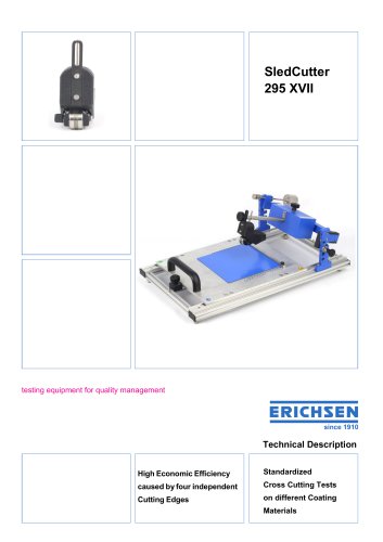 Technical Description SledCutter 295 XVII