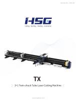 Heavy-duty cutting machine TX series