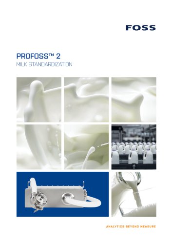 PROFOSS™ 2 MILK STANDARDIZATION