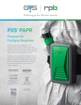 PX5®  PAPR Powered Air  Purifying Respirator