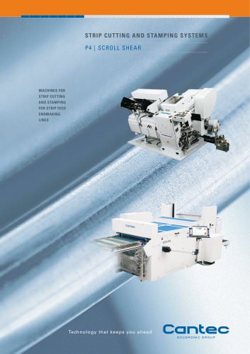 P4/Scroll shear  Strip cutting and stamping systems