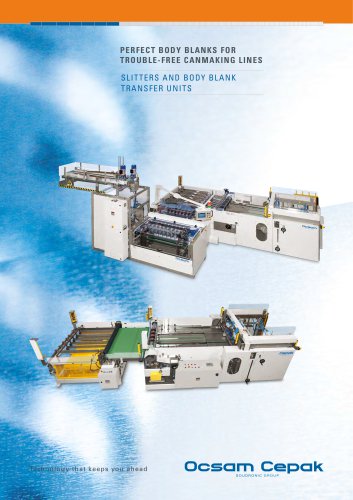 Slitters and Body Blank Transfer Units