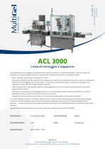 ACL 3000 - Linea automatica per conteggio e tappatura