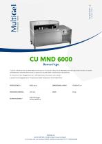 CU-MND 6000 - Banco frigo per farmaci e preparazioni galeniche