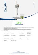 DS 3 - Turboemulsore da laboratorio per miscelazione ed emulsione