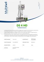 DS 4 HD - Turboemulsore professionale per creme, liquidi e gel