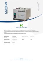 FC - Forno Professionale per decarbossilazione della Cannabis