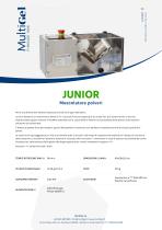 JUNIOR - Mescolatore per polveri da laboratorio