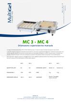 MC 3 - Orientatore manuale professionale per laboratori farmaceutici /  MC 4 - Opercolatrice manuale per capsule