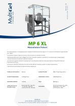 MP 6 XL - Mescolatore polveri industriale
