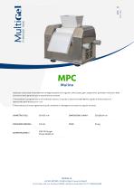 MPC - Mulino per creme professionale