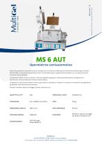 MS 6 AUT - Opercolatrice semiautomatica a funzionamento pneumatico