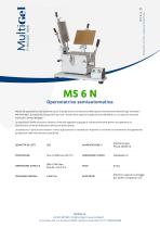 MS 6 N - Opercolatrice capsule semiautomatica