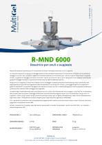 R-MND 6000 - Dosatrice automatica per supposte e ovuli