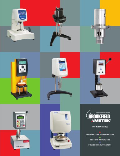 Brookfield AMETEK Product Catalog