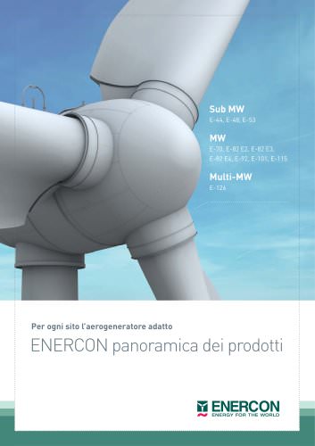 ENERCON Prodotti