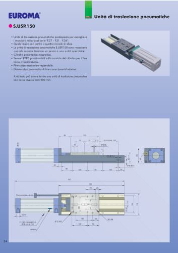 S.USP.150 - Unità di traslazione pneumatiche
