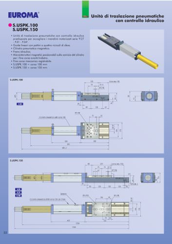S.USPK.150   -  Unità di traslazione pneumatiche  