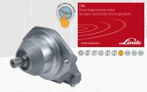 CMF. Fixed displacement motor for open and closed circuit operation.