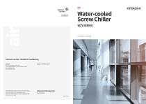 WZY  Series - Water Cooled Screw Chiller Catalog