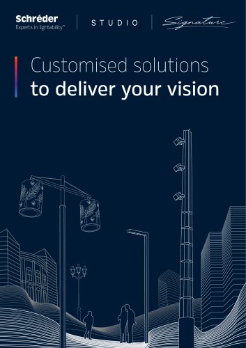 Customised solutions to deliver your vision