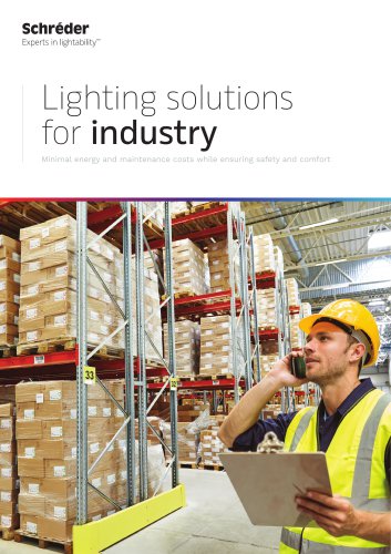 Lighting solutions for industry