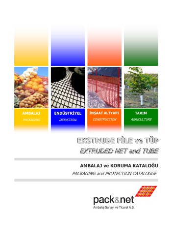 pack&net Ambalaj Catalogue