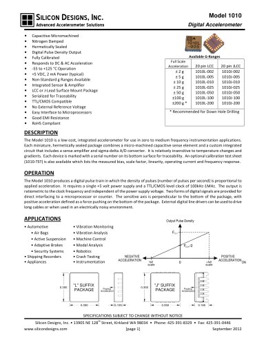 Silicon Designs Model 1010