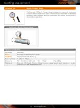 Elcometer 102 Needle Pressure Gauge