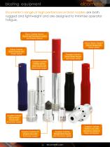 Elcometer’s range of high performance blast nozzles