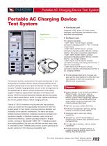 Portable AC Charging Device Test System