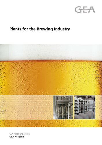 plants for the brewing industry