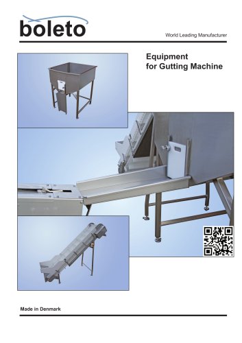 Equipment for Gutting Machine