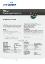 SBR44 Ring Illuminated Piezo Switch